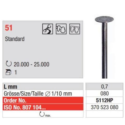 Sintered Diamond E5112HP STD