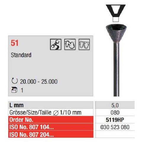 Sintered Diamond E5119HP STD