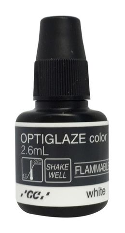 GC Optiglaze Colour White 2.6mL *Clearance (Exp Date 05/2024)