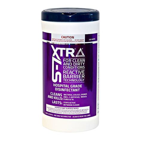 S-7Xtra Disinfectant Wipes 200 sheets