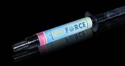 Fiber Force Pink LC Resin 3ml syringe With 4 Tips