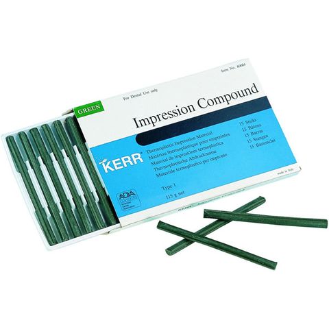 Impression Compound Type Green Stick 15pcs