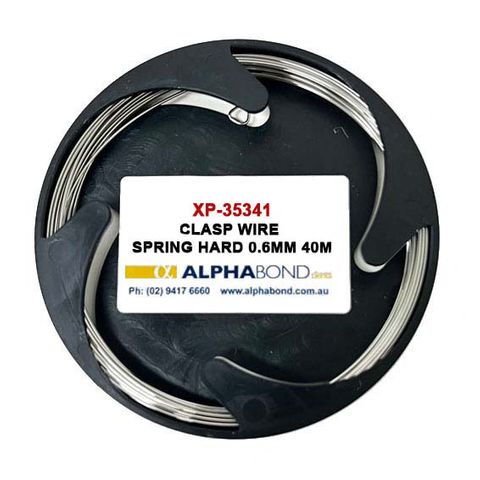 Chromium Round Spring Hard Clasp Wire 0.6mm 40m