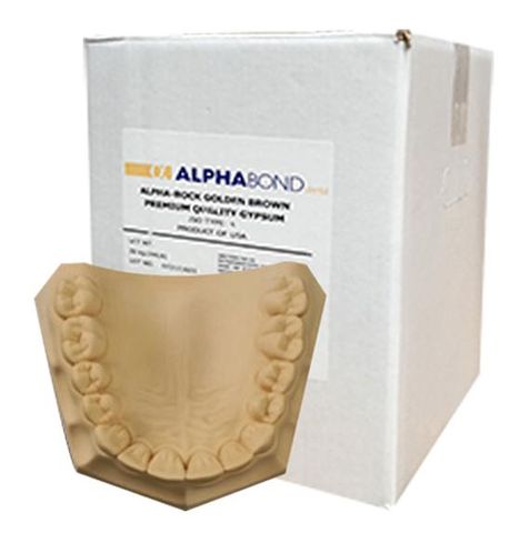 Alpha Rock Golden Brown Die Stone 15kg