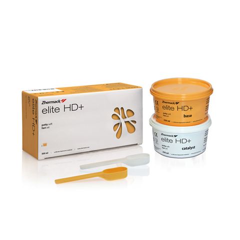 Elite HD + Putty Intraoral Soft Yellow Fast Set (2x250g)