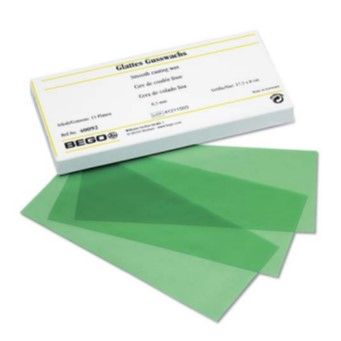 Wax Sheets Fine Smooth 0.3mm Green