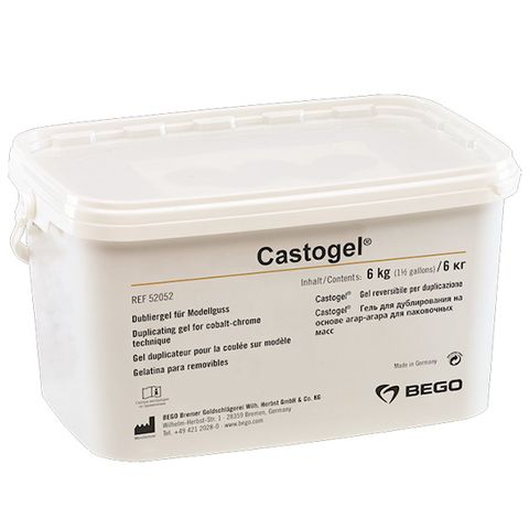 Castogel Duplicating Material 6kg Partials