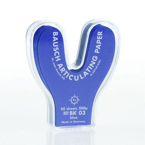 Articulating Paper Blue 200um Horseshoe