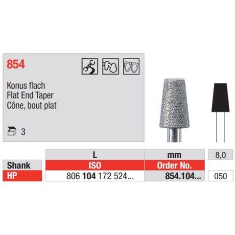Diamond Bur 854.104.050 HP