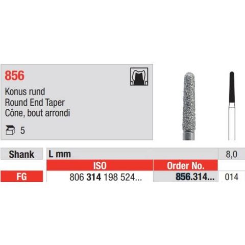 Diamond Bur 856.314.014FG