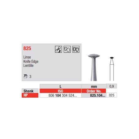 Diamond Bur 825.025 HP