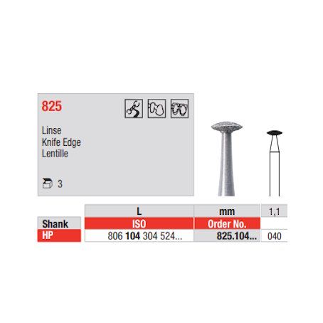 Diamond Bur 825.040 HP