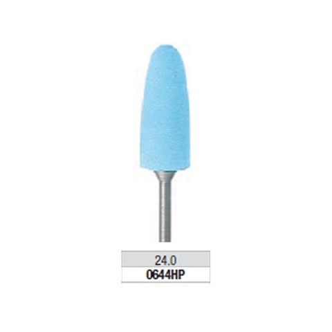 Acrylic Polisher HP Taperred Barrel  Light Blue-F
