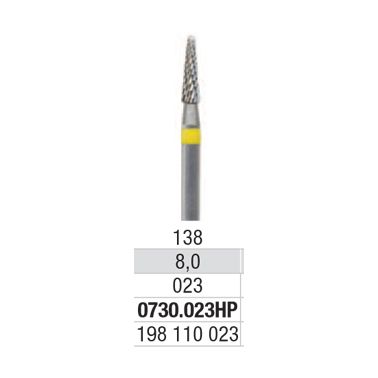 Carbide Bur 0730.023HP Fine Cut