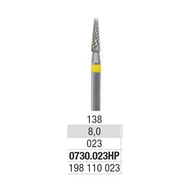 Carbide Bur 0730.023HP Fine Cut