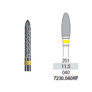 Carbide Cutter 7230.040HP T-Cutter