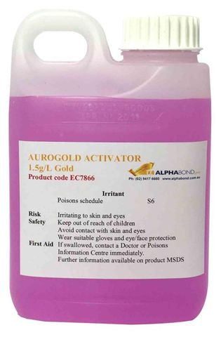 Auro Gold C5 Plating Solution 1.5g/L 1L