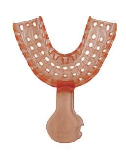 Orange Impression Tray Small Lower 48pcs