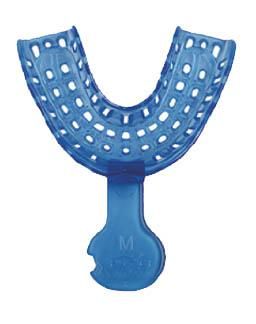Blue Impression Tray Medium Lower 48pcs