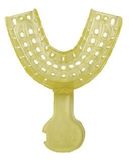 Yellow Impression Tray Large Lower 48pcs