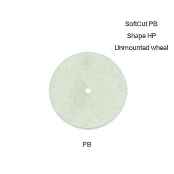 Soft Cut Wheel PB PN0596 Unmounted 12pcs