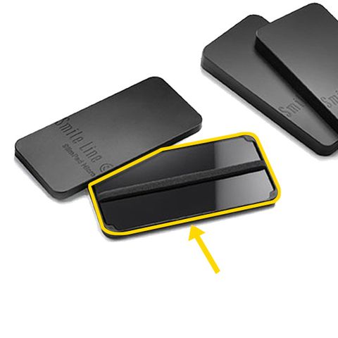 Replacement Glass Mixing Slab - Black