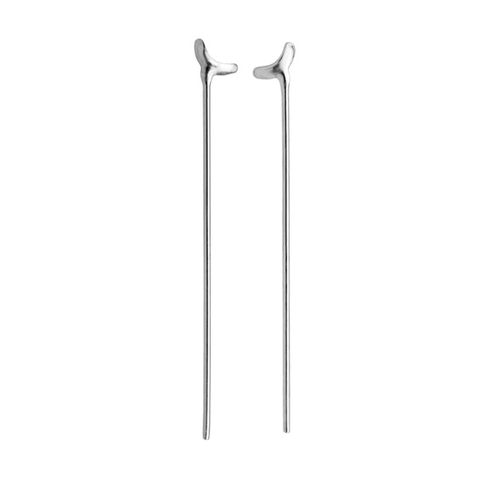 Roach Clasps 5xLeft 5xRight 1.0mm 10pcs