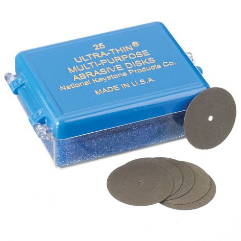 Ultra Thin Abrasive Disks 1300470 25pcs