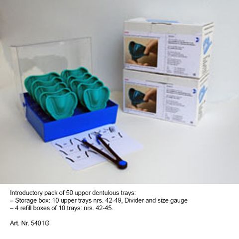 Introductory Pack Upper 50 Dentate Disposable Green