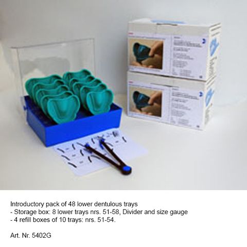 Introductory Pack Lower 48 Dent Disposable Green