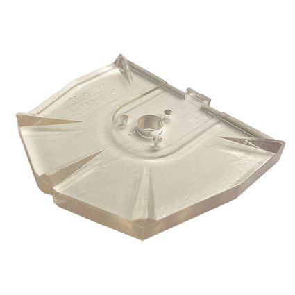 Zeiser Plates Large Dove Tail Each - Clear