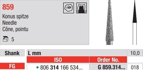 Diamond 859g.314.018 FG Packet