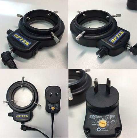 LED Ring Light for DMF10 + Power Supply