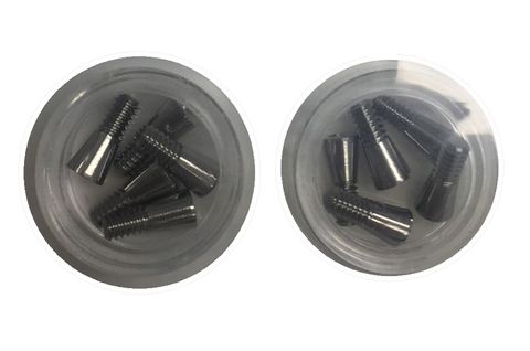 Titanium Screw M 1.6x0.35mm Head Length 2.5mm 10pcs