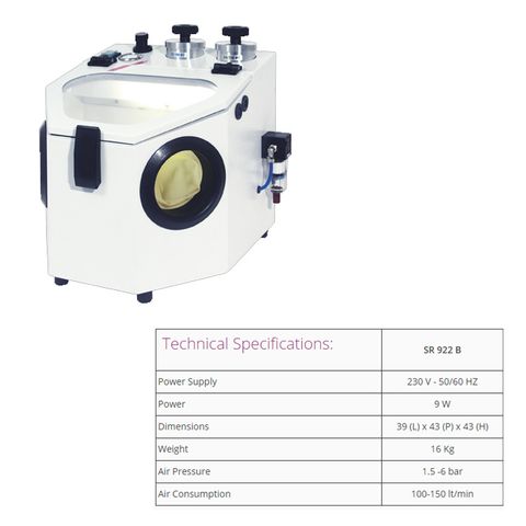 Sirio B2 Modules Sandblaster - 2 Tanks
