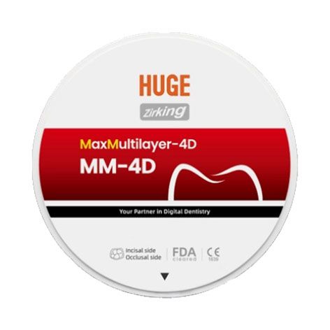 HUGE MM4D Zirconia 98 x 18 A1 2xStep Premium