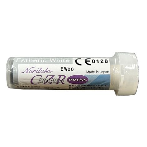 Noritake CZR Press Esthetic White EW00 Ingots