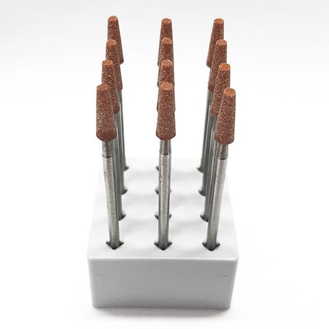 Abrasive Brown High Grade Tapered 12pcs