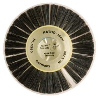 Multi Layer Lathe Black Brush 80mm 12pcs