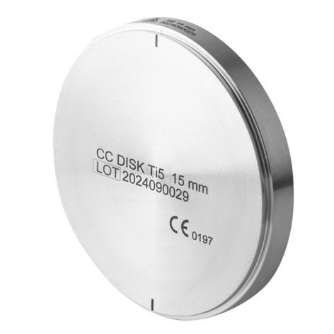 TI Disk 98 x 13.5 mm Grade 5