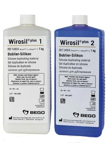 Wirosil Plus Duplicating Silicone 2 x 1kg