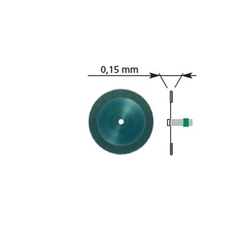 Flexiflex Diamond Disc 0.15 x 19mm Coarse 1pc