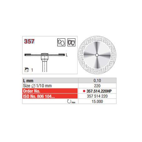 Diamond Disc Superlfex 357.514.220HP