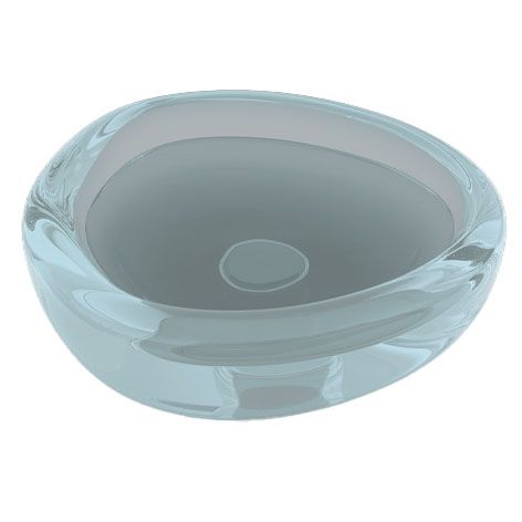 Opalescent Water Bowl - Japanese Glass