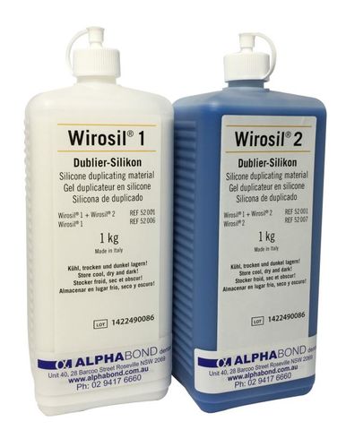 Wirosil Duplicating Silicone 2x1kg *Expiry 08/2026