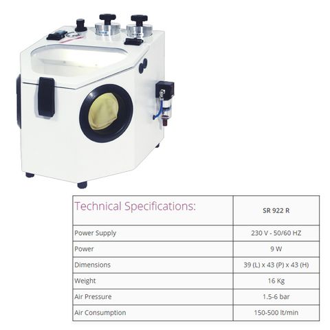 Sirio R2 Modules Sandblaster - 2 Tanks