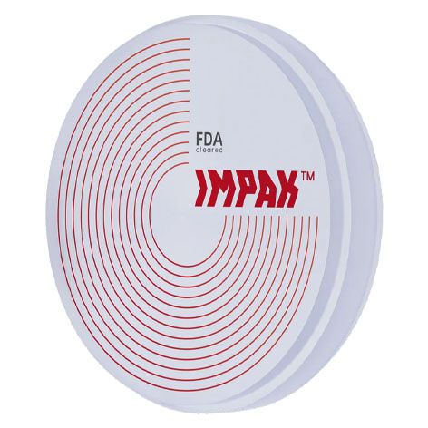 Impak Soft/Hard PMMA Block 98 x 20