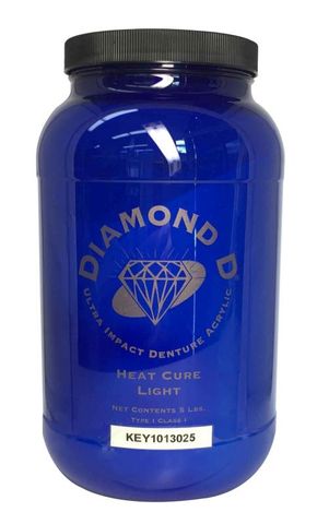 Diamond D Light 5lb Heat Cure Powder Only