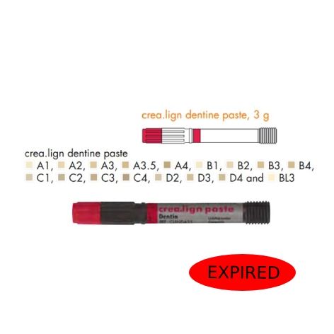 Crealign Dentine Paste D2 Light Cure Composite EXPIRY 30/6/26