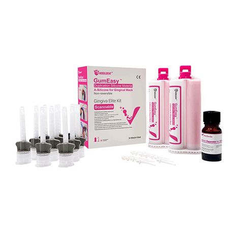 GumEasy A-Silicone for Gingival Mask Soft Full Kit Scannable